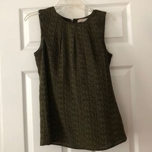 SOLD Green banana republic sleeveless top